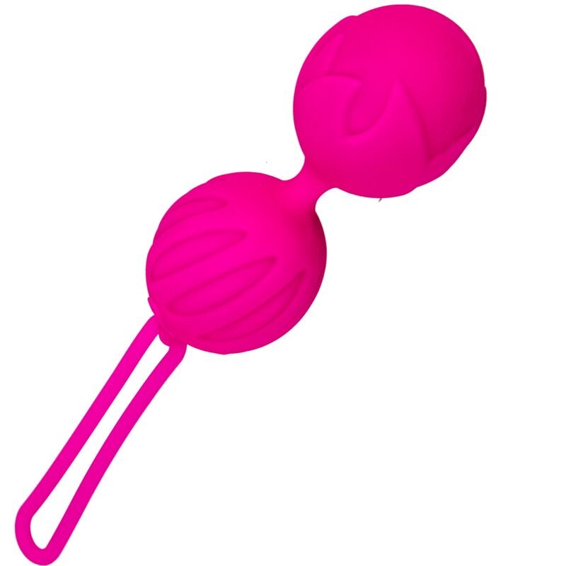 Adrien Lastic – Balles Geisha en Silicone Taille S Fuchsia