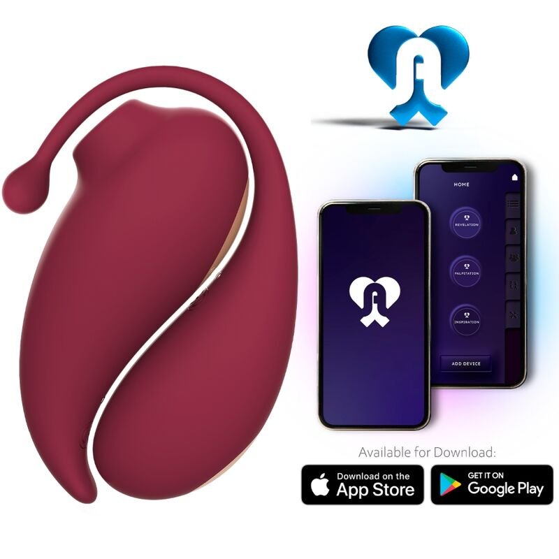 Adrien Lastic – Inspiration Aspirateur à Clitoris + Oeuf Vibrant Rouge avec Application Gratuite