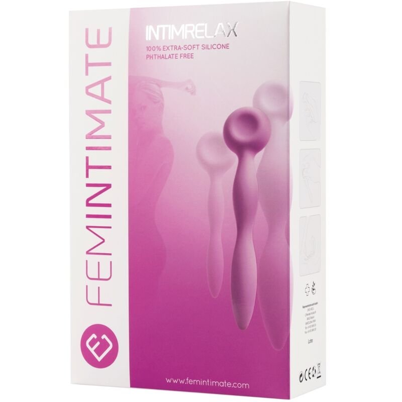 Femintimate - Set de 3 Dilateurs Vaginaux Intimrelax - Gabychou - Dilatateur vaginal-anal