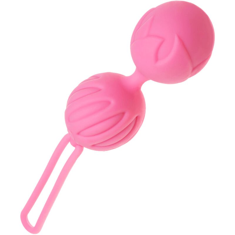 Adrien Lastic – Balles Geisha en Silicone Taille S Rose