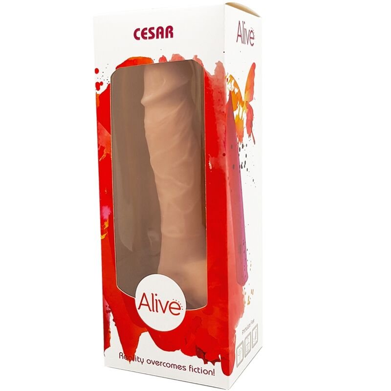 Alive - Pénis Réaliste Cesar 17,5 cm - Gabychou - Godes sans vibration