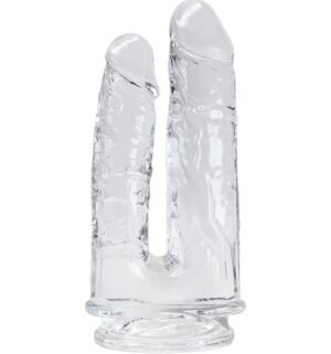Alive - Double Pénis Réaliste Imperium Transparent 12/14 Cm - Gabychou - Double Pénis