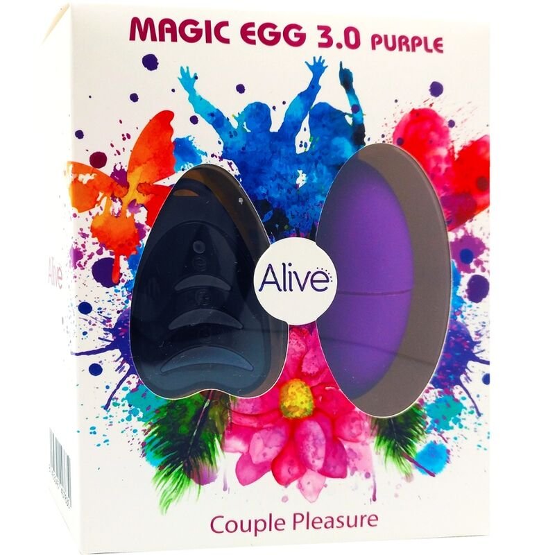 Alive - Oeuf Vibrant Magic Egg 3.0 Télécommande Violet - Gabychou - Jouets pour femmes