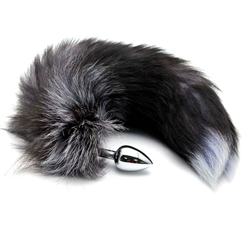 Alive – Plug Anal Queue de Renard en Métal Taille M