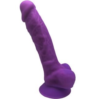 Silexd - Pénis Réaliste Premium Silexpan Silicone Violet Modèle 1, 17.5 Cm - Gabychou - Godes sans vibration