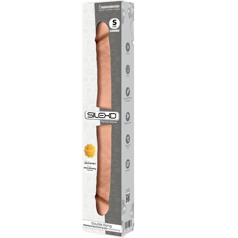 Silexd - Double Pénis Réaliste Premium en Silicone Silexpan 38.5cm - Gabychou - Double Pénis
