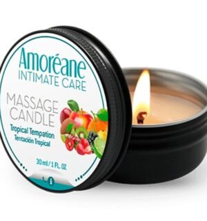 Amoreane - Bougie de Massage Tentation Tropicale 30ml - Gabychou - Bien-être