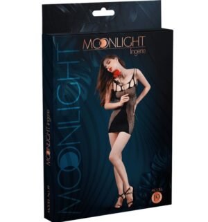 Moonlight - Robe Modèle 19 Noir Taille Unique - Gabychou - Lingerie épicée