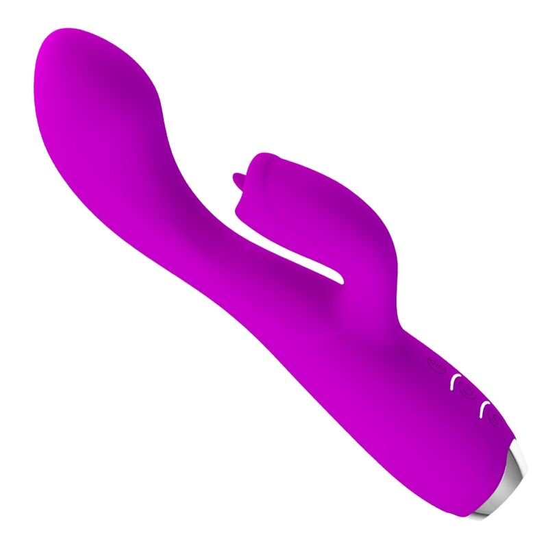 Pretty Love – Vibrateur Lapin Gloria Rechargeable et Imperméable Violet