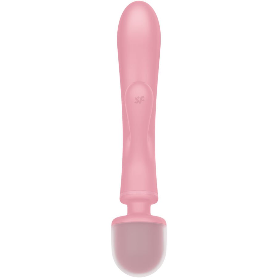 Satisfyer - Masseur Vibrateur Lapin Triple Lover Rose - Gabychou - Jouets pour femmes