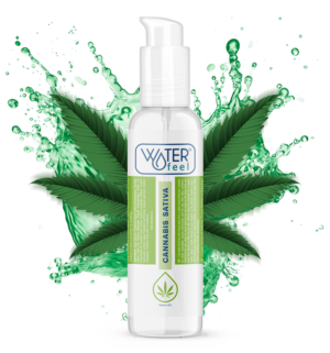 Waterfeel - Lubrifiant au Cannabis 150ml - Gabychou - Aux saveurs délicieuses
