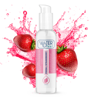 Waterfeel - Lubrifiant à Base d'Eau Fraise 175ml - Gabychou - Aux saveurs délicieuses