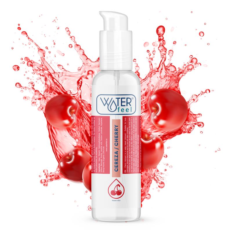 Waterfeel - Lubrifiant Cerise 175ml - Gabychou - Aux saveurs délicieuses