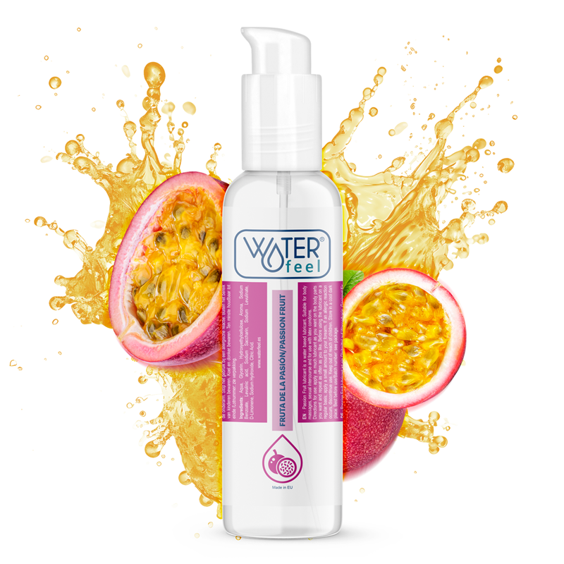 Waterfeel - Lubrifiant aux Fruits de la Passion à Base d'Eau 175ml - Gabychou - Aux saveurs délicieuses