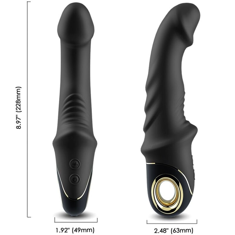 Armony - Joyblade Gode Vibrateur Rotateur Noir - Gabychou - Rotateurs vibrants