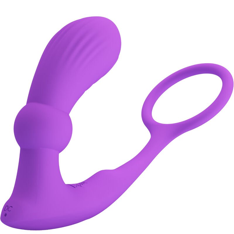 Pretty Love – Anneau Anal et Vibrateur Warren Violet