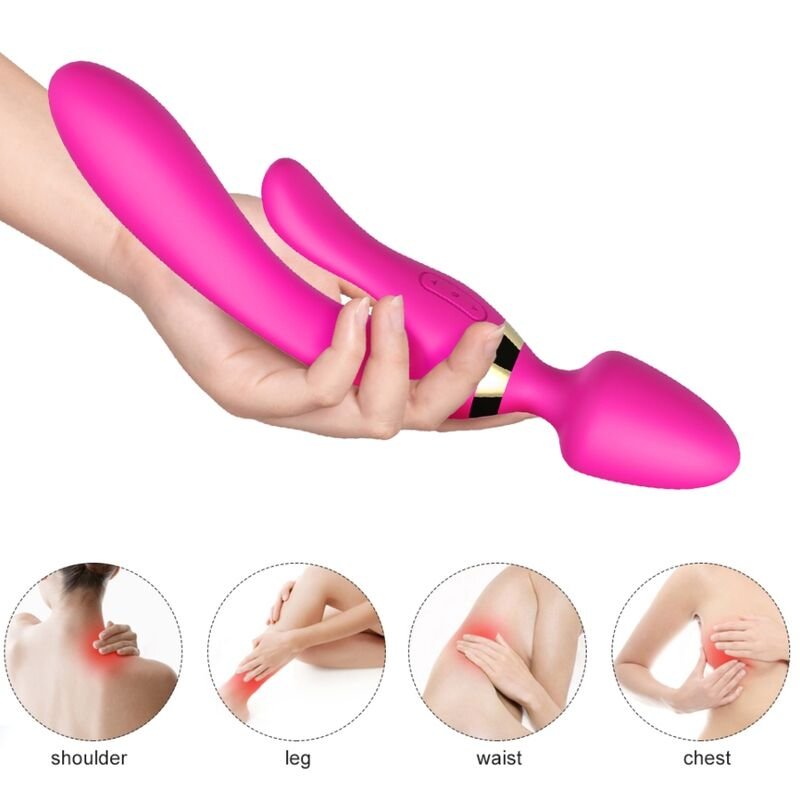 Armony - Masseur Vibrateur Lapin Fuchsia - Gabychou - Jouets pour femmes