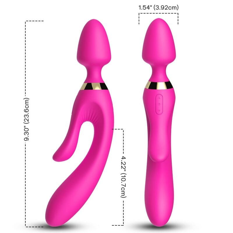 Armony – Masseur Vibrateur Lapin Fuchsia