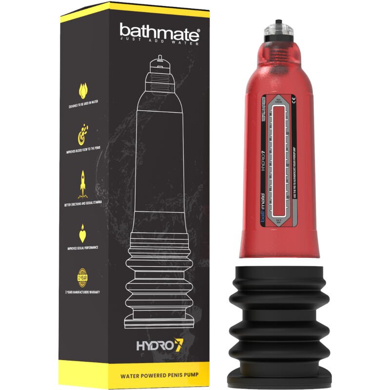 Bathmate - Hydro 7 Hercules Rouge - Gabychou - Sextoys