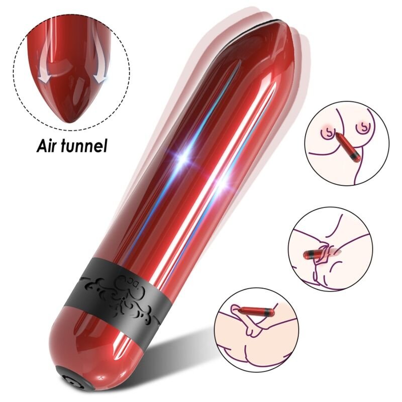 Armony - Vibrateur Bullet Rocket Télécommande Fuchsia - Gabychou - Balles vibrantes