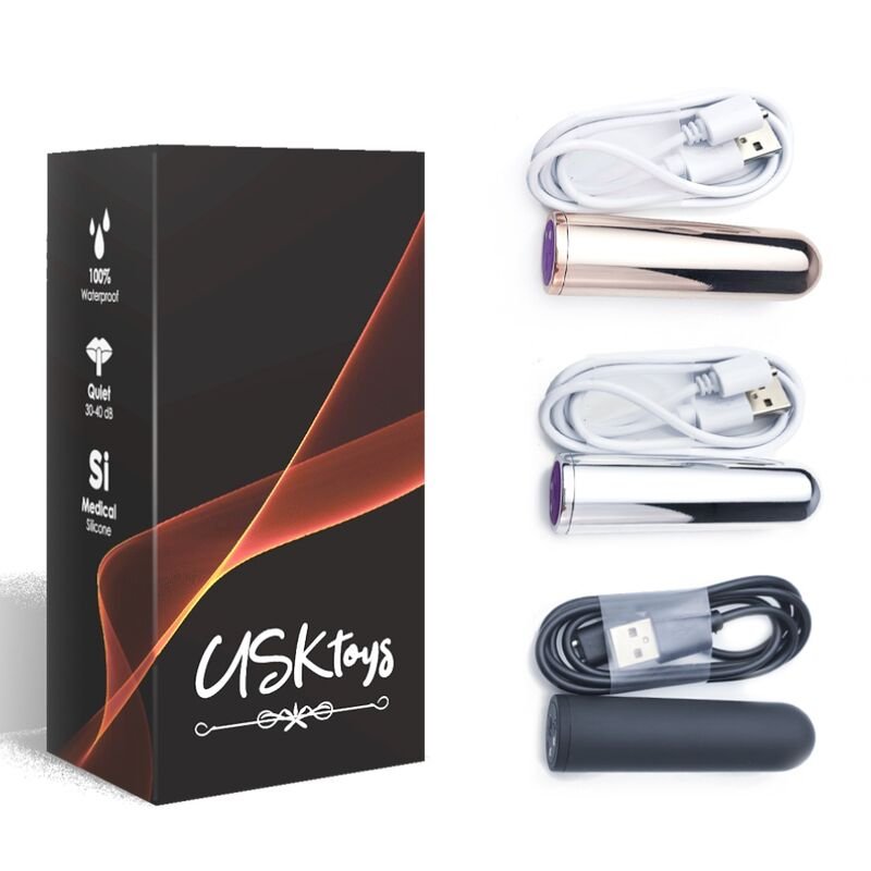 Armony - Vibrateur Bullet Doré 2.1cm x 7.9cm - Gabychou - Balles vibrantes