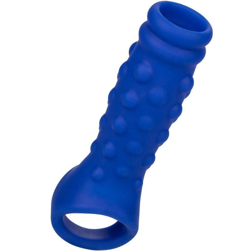 Admiral – Couvercle de Pénis en Perles de Silicone Liquide Bleu