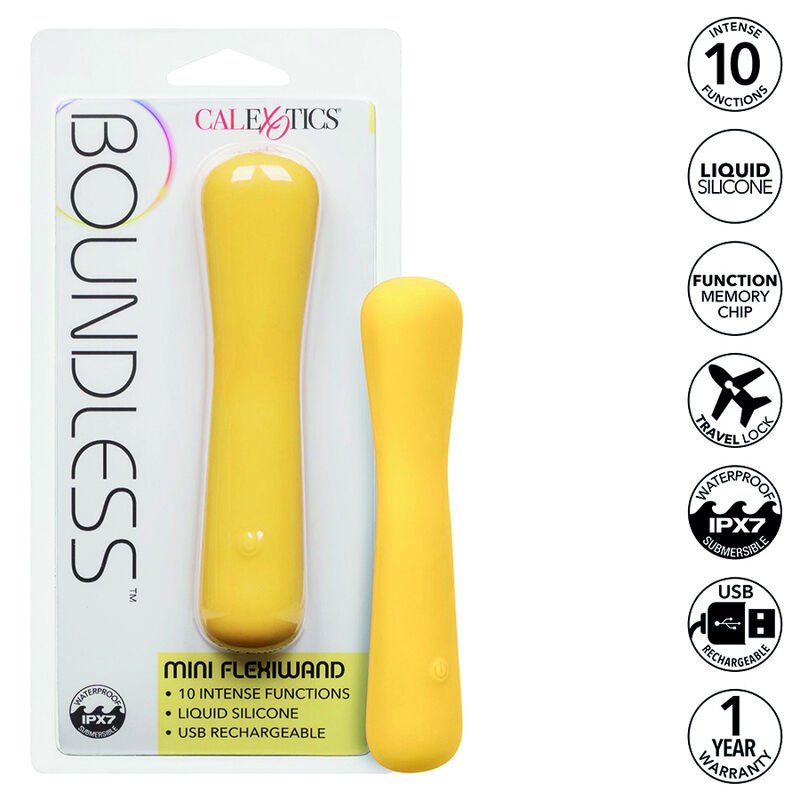 California Exotics - Baguette magique mini et flexible Boundless - Gabychou - Jouets pour femmes
