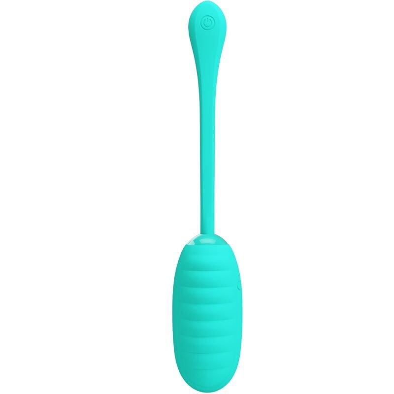 Pretty Love - Oeuf Vibrant Rechargeable Kirk Aqua Vert - Gabychou - Jouets pour femmes
