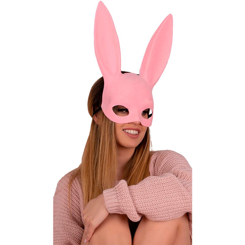 Livco Corsetti Fashion - Masque Lapin Kohu Rose Taille Unique MJ009 - Gabychou - Accessoires