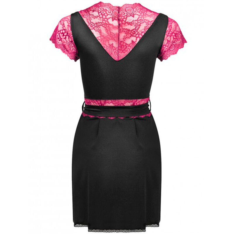 Livco Corsetti Fashion - Bata Kumiko LC 90428 + Panty Noir S/M - Gabychou - Ensemble lingerie sexy