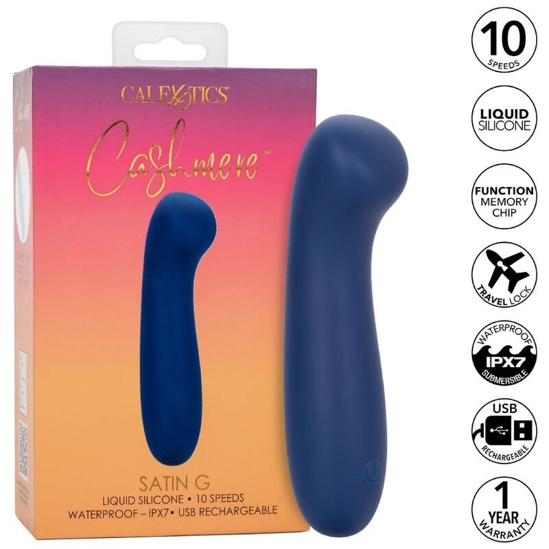 California Exotics – G Cashmere Satin Bleu