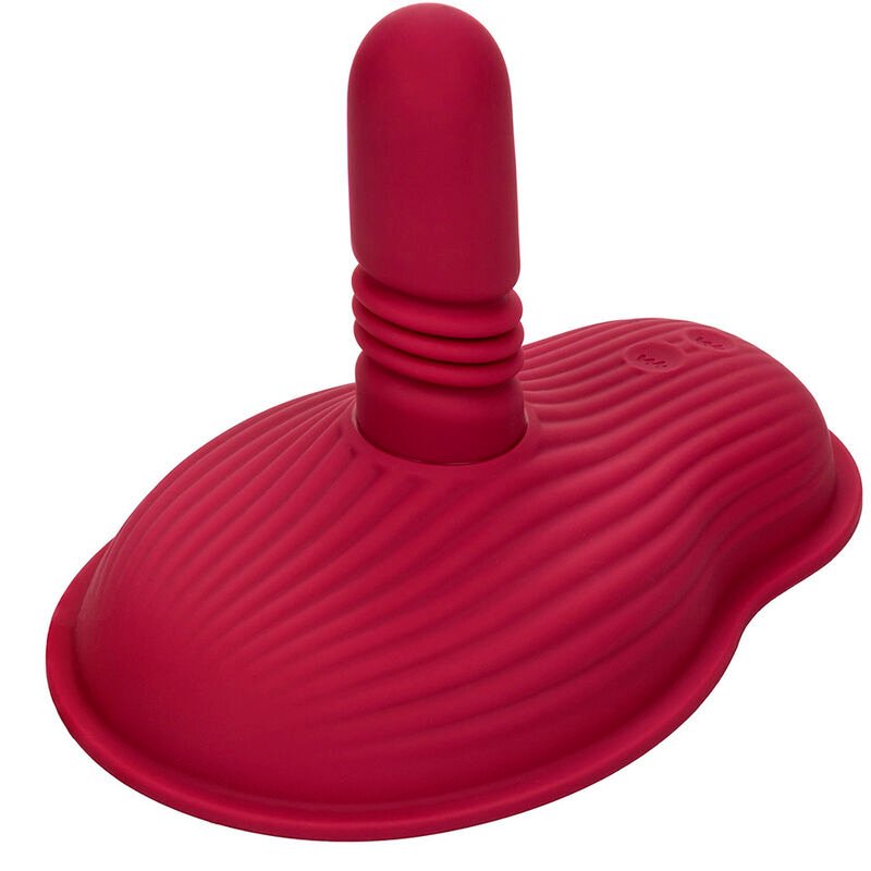 California Exotics - Masseur Rider Double Moteur avec Télécommande Rouge - Gabychou - Jouets pour femmes