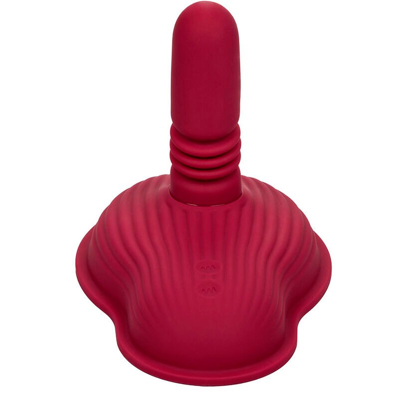 California Exotics - Masseur Rider Double Moteur avec Télécommande Rouge - Gabychou - Jouets pour femmes