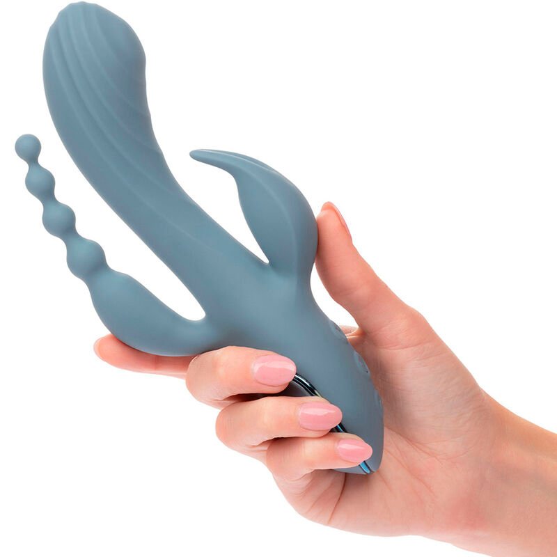 California Exotics – Vibrateur Triple Ecstasy Gris