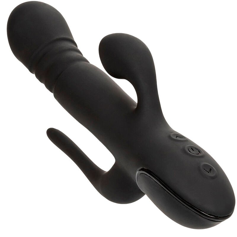 California Exotics - Triple Euphoria Vibrateur Noir - Gabychou - Jouets pour femmes