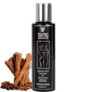 Eros-Art - Huile de Massage Tantrique Naturelle à la Cannelle Aphrodisiaque 100ml - Gabychou - Bien-être