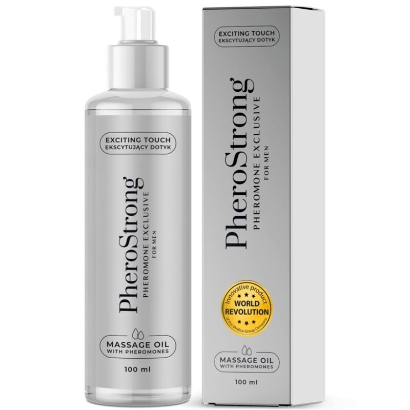Pherostrong – Huile de Massage Exclusive pour Hommes 100ml