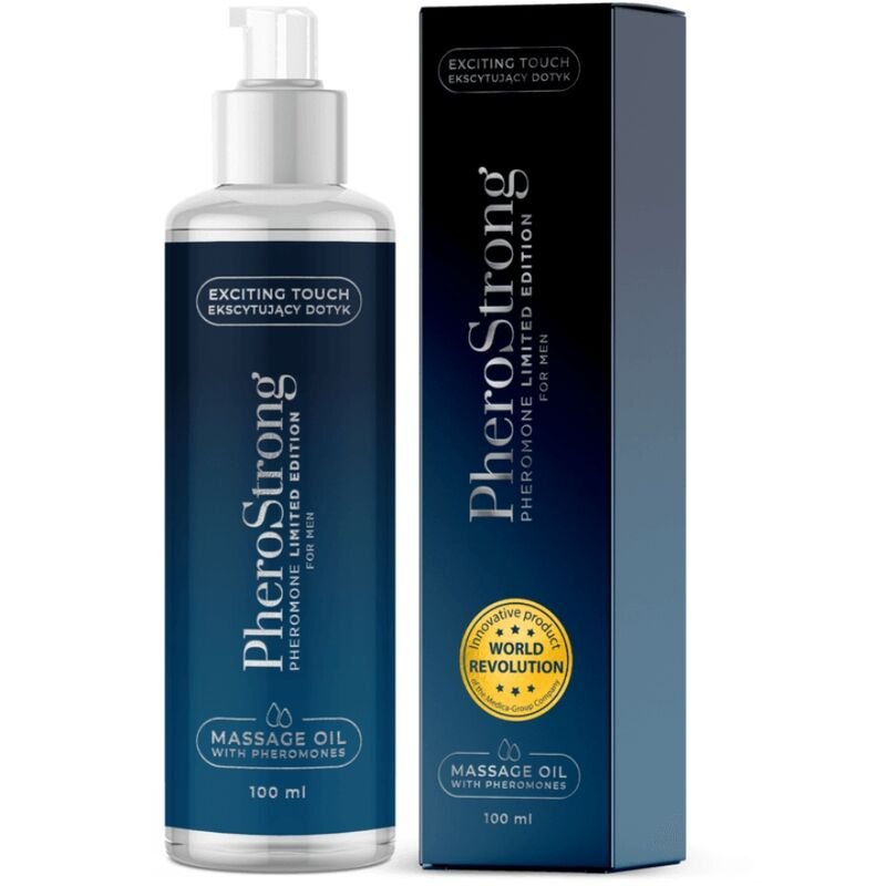 Pherostrong – Huile de Massage Édition Limitée pour Homme 100ml