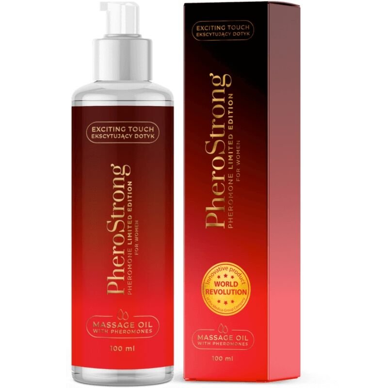 Pherostrong – Huile de Massage Édition Limitée pour Femme 100ml