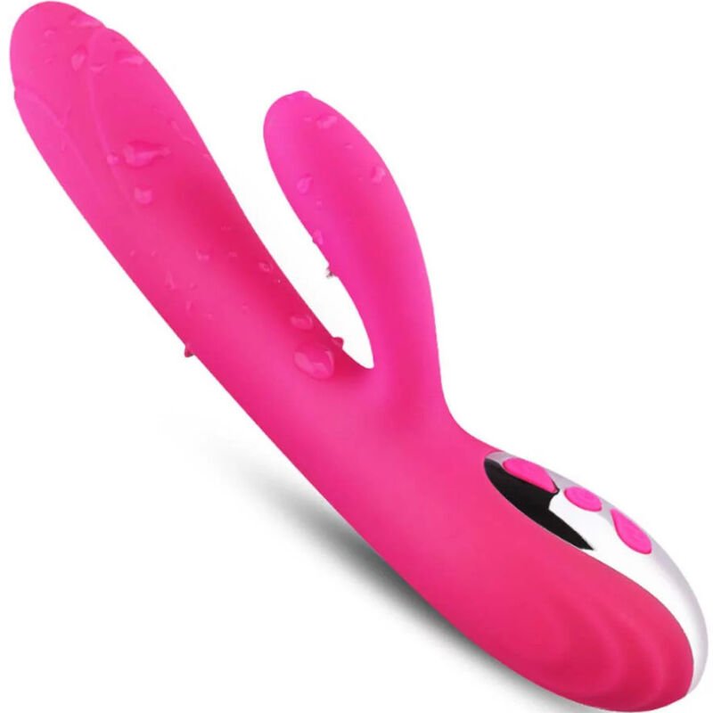 Armony - Vibrateur Stimulateur Flexible Effet Chaleur Fuchsia - Gabychou - Sextoys