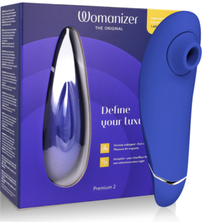 Womanizer - Stimulateur Clitoridien Premium 2 Blueberry - Gabychou - Jouets pour femmes