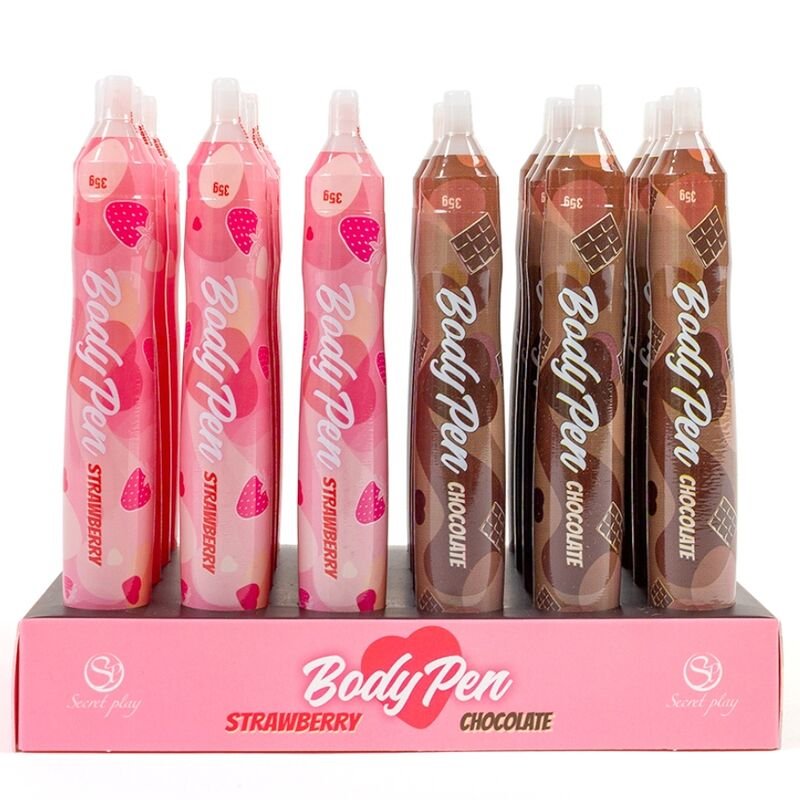 Secret Play - Présentoir Stylo Corps 24 Unités - Gabychou - Bien-être