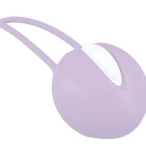 Fun Factory - Smartball Uno Pelvic Ball Blanc Violet Pastel - Gabychou - Boules de silicone