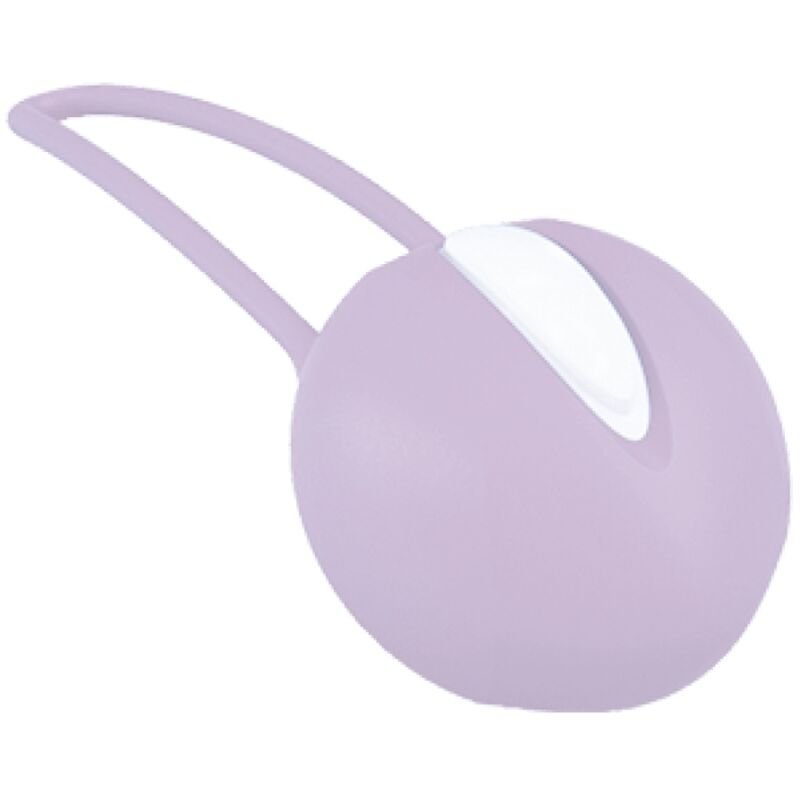 Fun Factory - Smartball Uno Pelvic Ball Blanc Violet Pastel - Gabychou - Boules de silicone