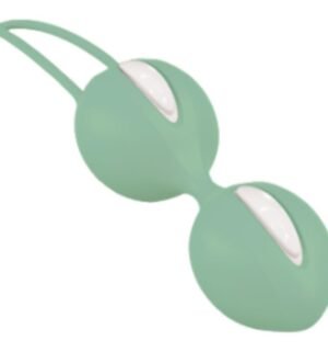 Fun Factory - Duo Boules Pelviennes Smartballs Blanc/Pistache - Gabychou - Boules de silicone