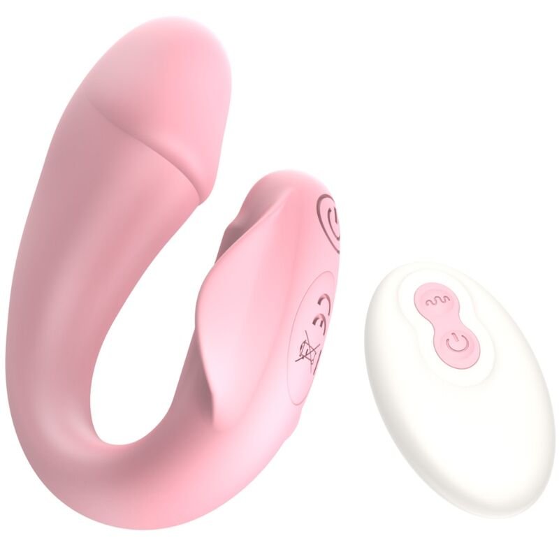 Armony - Vibrateur Stap-on Freshfun Cici avec Télécommande et Application, 10 Vibrations, Rose - Gabychou - Jouets pour femmes