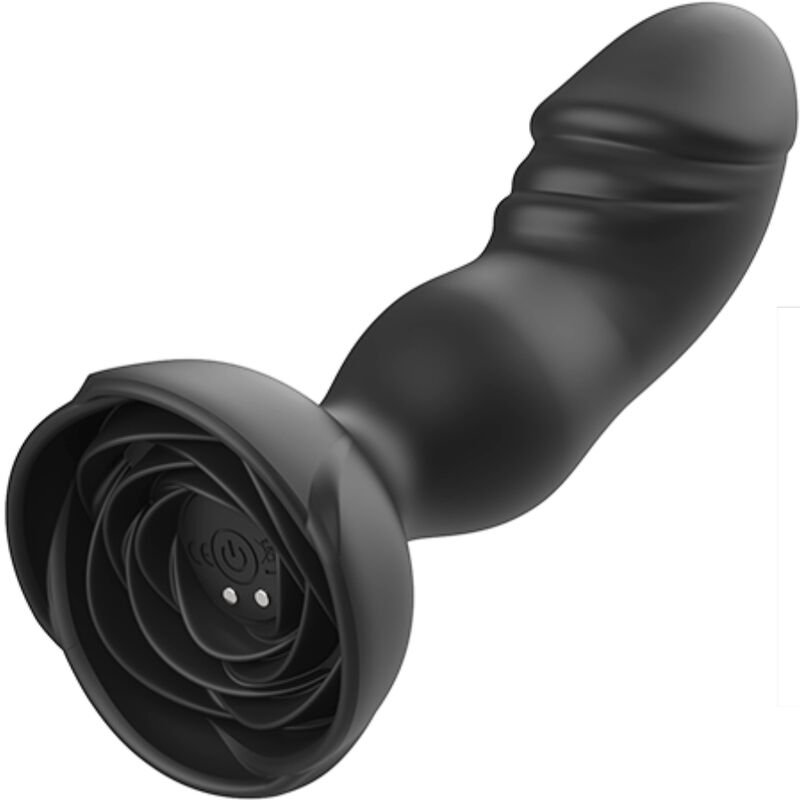 Armony – Vibrateur Extreme A Bloom Rose et Plug Anal Télécommande Noir