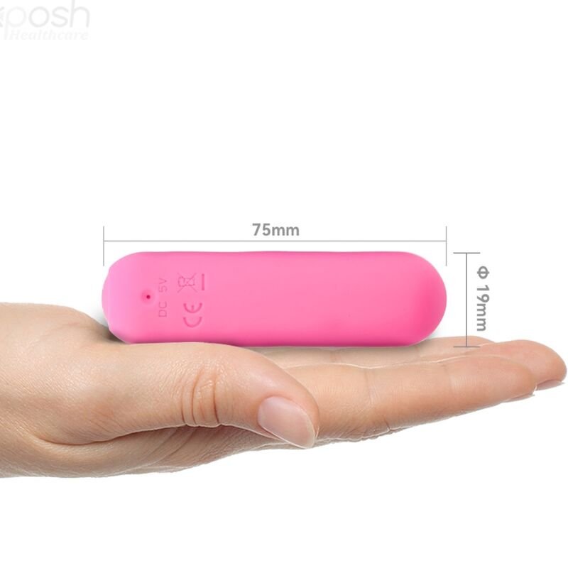Armony - Vibrateur Bullet Splash Joie avec Télécommande, Silicone, 10 Vibrations, 75 X 19 cm, Rose - Gabychou - Balles vibrantes