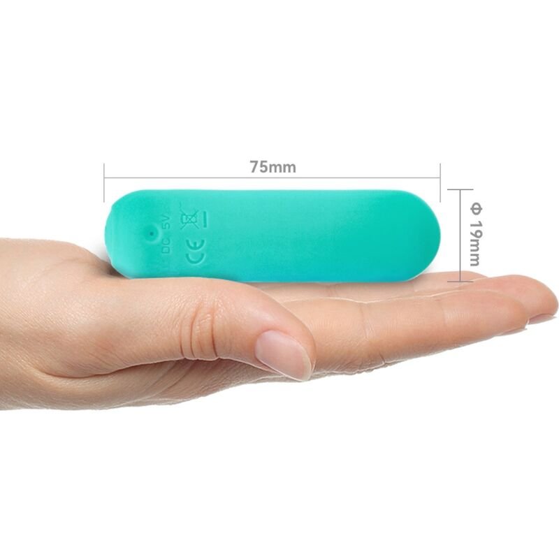 Armony - Vibrateur Bullet Silicone Splash Haha 10 Vibrations 75 X 19 Cm Vert - Gabychou - Balles vibrantes