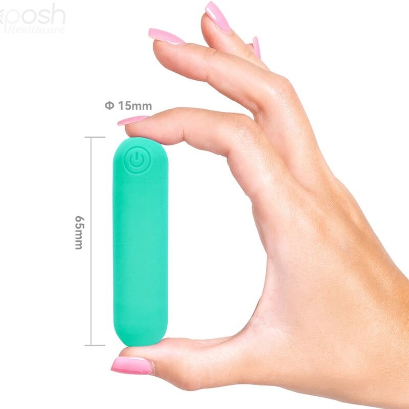 Armony - Vibrateur Bullet Splash Joline avec Télécommande en Silicone, 10 Vibrations, 65 X 15 cm, Vert - Gabychou - Balles vibrantes